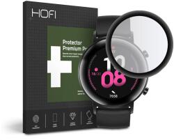 HOFI Hybrid Glass Huawei Watch GT 2 (42mm) üveg képernyővédő fólia fekete kerettel (FN0008) (FN0008) (FN0008)