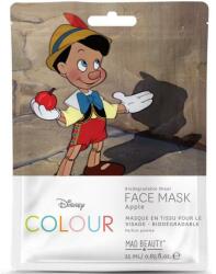 Mad Beauty Mască de față „Pinocchio - Mad Beauty Disney Colour Biodegradable Sheet Face Mask Apple 25 ml