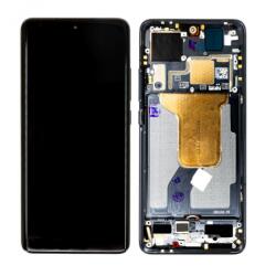  Xiaomi 12, 12X, 12S LCD Kijelző+Érintőüveg+Előlap Keret, Szürke, Gray (56000300L300, 5600030LA00, 5600030L3A00, 56000B0L3A00) Service Pack