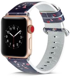 XPRO Apple Watch 42/44mm mintás bőr szíj F17 (121943) (xpro121943) (xpro121943)