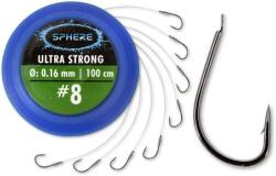 Browning #8 browning sphere ultra strong black nikkel 2, 60kg, 5, 70lbs ? 0, 16mm 100cm 8darab 0, 28g (4785008) - epeca