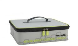 Matrix bait cooler tray eva világos szürke 4 rekeszes 36x33x10cm csalitároló táska (GLU124)