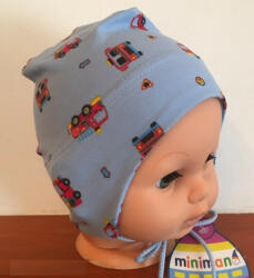  Minimanó Pamut sapka (40) - kék tűzoltó