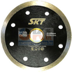 SKT Diamond SKT 537 gyémánttárcsa vizes vágáshoz 200×22, 2/25, 4mm (skt537200) (skt537200)