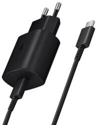 Samsung Incarcator 25W Samsung USB-C EP-TA800EBE cablu EP-DG980BBE 3A Type-C Negru (TA800EBE-DG980BBE-13)