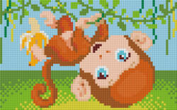 Pixelhobby 802087 Majmocska szett (12, 7x20, 3cm) (802087)