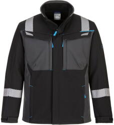 Portwest FR704 - WX3 FR Modaflame lángálló softshell dzseki, fekete (FR704BKRXL)