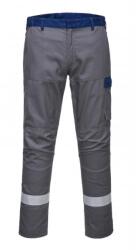Portwest FR06 - Bizflame Ultra kéttónusú nadrág, rövidített, szürke (FR06GRS36) - munkavedelemzona