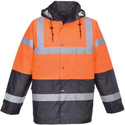 Portwest S467 - Hi-Vis kéttónusú Traffic kabát, narancs (S467ORRXS)