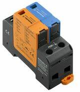 Weidmüller Túlfeszültség-levezető dugaszolható 1P+N T2 230V/AC 20kA 2M VPU AC II 1+1 300/50 Weidmüller - 2591060000 (2591060000)