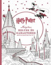 GABO Harry Potter - Mágikus helyek és karakterek - színezőkönyv