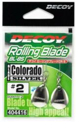 Decoy BL-8S Colorado Silver 4 Spinner Blade Forgóval 2 db/csg (404430)