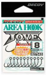 Decoy Area Type X AH-10 Jove #8 Barbless egyágú horog 10 db/csg (827543)