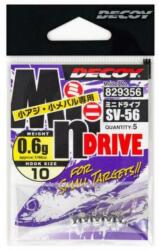 Decoy SV-56 Mini Drive #10 0, 6gr jigfej 5 db/csg (829356)