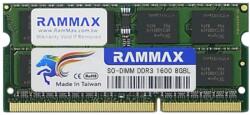 RAMMAX 8GB DDR3 1600MHz RM-SD1600-8GBL