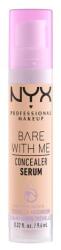 NYX Cosmetics Bare With Me Serum Concealer anticearcăn hidratant cu acoperire medie 9.6 ml nuanţă 03 Vanilla