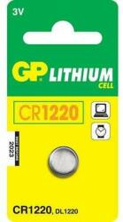 GP Batteries - Lithium CR1220 1db - CR1220-U1 (CR1220-U1)
