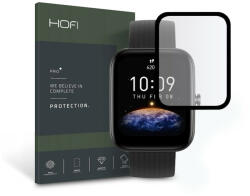 HOFI Hybrid Pro+ Glass üveg képernyővédő fólia - Amazfit Bip 3/Bip 3 Pro - fekete - nextelshop
