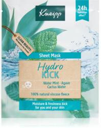 Kneipp Hydro Kick mască textilă hidratantă 1 buc