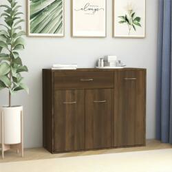 vidaXL Servantă, stejar maro, 88x30x70 cm, lemn prelucrat (815368) Comoda