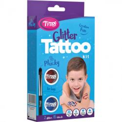 TYTOO Set tatuaje temporare cu sclipici Plucky Tytoo (KKCTT2213011_Initiala)