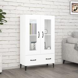 vidaXL Dulap înalt, alb, 70x31x115 cm, lemn prelucrat (812555) Comoda