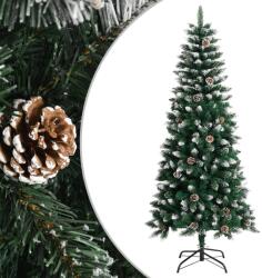 vidaXL Pom de Crăciun artificial cu suport, verde, 150 cm, PVC (345174)