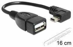 Delock 16cm USB mini apa - USB 2.0-A anya OTG kábel - digitalko