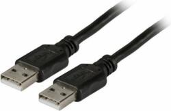 EFB-Elektronik USB-A apa - USB-A apa 2.0 Összekötő kábel - Fekete (3m) (K5253SW.3)