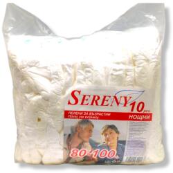  Sereny пелени за възрастни, Първо Качество, 80-100кг, 10 броя