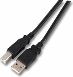 EFB-Elektronik USB-A apa - USB-B 2.0 Nyomtató kábel - Fekete (5m) (K5255SW.5)