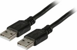 EFB-Elektronik USB-A apa - USB-A apa 2.0 Összekötő kábel - Fekete (5m) (K5253SW.5)