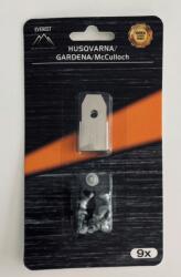  TARTALÉK KÉS ROBOTFŰNYÍRÓHOZ HUSQVARNA GARDENA 35mm 9 db G1 G2 33-05001 (33-05001)