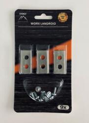 TARTALÉK KÉS ROBOTFŰNYÍRÓHOZ WORX 9 db Worx Landroid WG754E WG790E WG791E 33-99005 (33-99005)