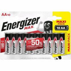 Energizer Max Alkáli AA LR6 Ceruza Elem x 10 db (EM-LR6-B10)