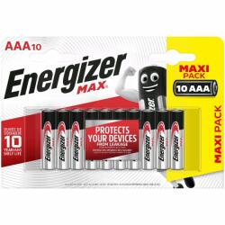 Energizer Max Alkáli AAA LR03 Mikro Elem x 10 db (EM-LR03-B10)