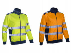 Coverguard Gokkan Hi-viz Sárga/narancs Cipzáras Pulóver (5gok165gok17)