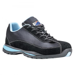 Portwest FW39 Steelite női Portwest S1P munkavédelmi cipő (FW39BKR43)