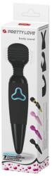 Pretty Love Body Wand fekete prosztata vibrátoros masszírozó, 7 rezgési funkcióval