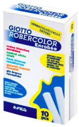  Táblakréta GIOTTO Robercolor fehér kerek pormentes 10 db-os (538700)
