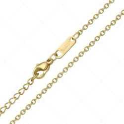 BALCANO - Cable Chain / Nemesacél anker nyaklánc 18K arany bevonattal - 2 mm / 42 cm