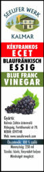 KALMAR Kékfrankos ecet, szűretlen 250ml KALMAR 100% szőlőmustból
