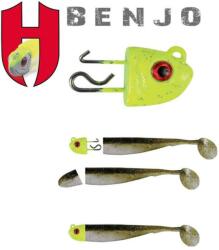 Herakles Benjo Jointed 5, 5gr Chartreuse jigfej ólom 2 db/csg (AMHKAI02)