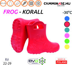  Camminare - Frog EVA gyerekcsizma Koral (-30°C)