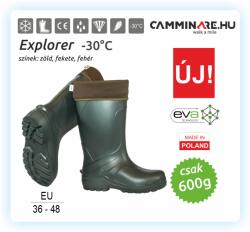 Camminare - Explorer EVA csizma ZÖLD (-30°C)