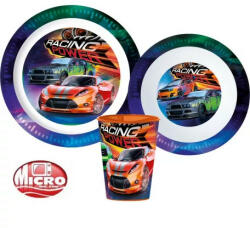  Racing Power étkészlet, micro műanyag szett (STF11141) - kidsfashion