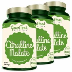 GreenFood Nutrition - CITRULLINE MALATE - CITRULLIN-MALÁT ÉTRENDKIEGÉSZÍTŐ - 3x120 KAPSZULA