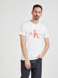 Calvin Klein Jeans Tricou Calvin Klein Jeans | Alb | Bărbați | S - bibloo - 205,00 RON