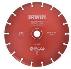 IRWIN TOOLS Disc diamantat laser segmentat, beton, 115mm/22.2mm - vexio Disc de taiere