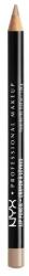 NYX Professional Makeup Slim Lip Pencil creion de buze 1 g pentru femei 857 Nude Beige